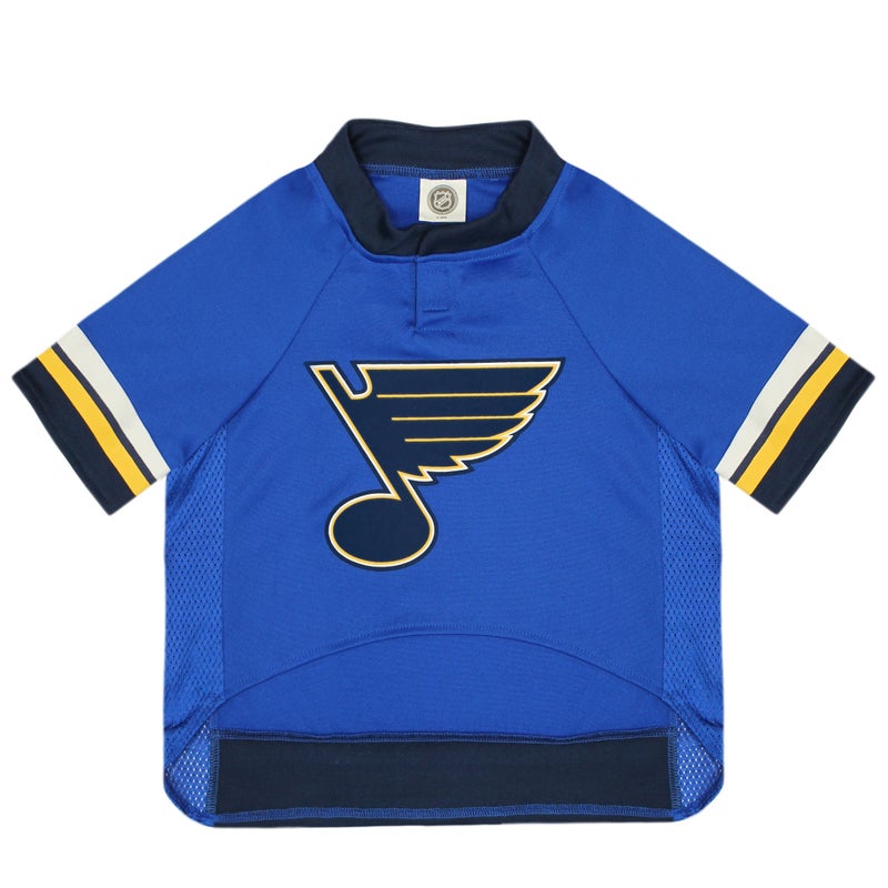 Pets First NHL St.Louis Blues Jersey for Dogs & Cats, X-Large. - Let Your Pet Be A Real NHL Fan!